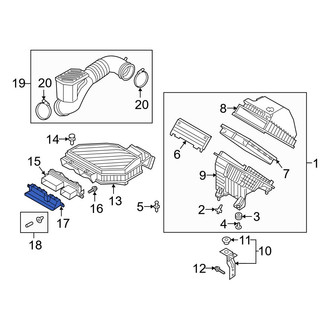 Hyundai OE - Engine Air Intake Hose