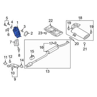 Hyundai OE - Catalytic Converter