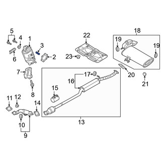 Hyundai OE - Exhaust Manifold Stud