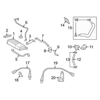 Hyundai OE - Emission System - Emission Components (1.6L)
