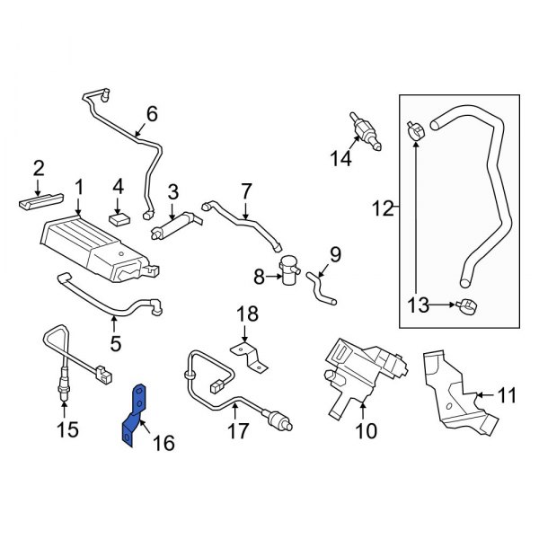 Oxygen Sensor Bracket