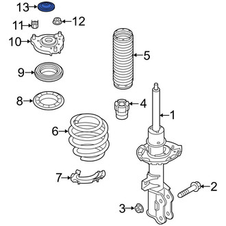 Hyundai OE - Suspension Strut Mount Cap