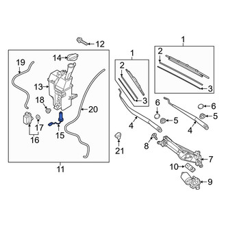 Hyundai OE - Washer Fluid Level Sensor