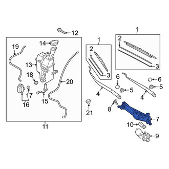 Hyundai OE - Wiper Linkage