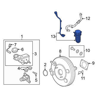 Hyundai OE - Power Brake Booster Vacuum Pump