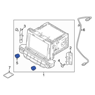 Hyundai OE - Radio Knob