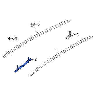 Hyundai OE - Front Left Roof Side Rail Bracket