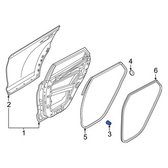 Hyundai OE - Front Door Stop