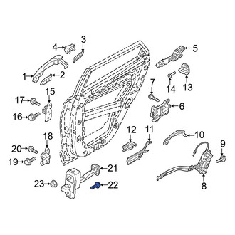 Hyundai OE - Door Check Bolt