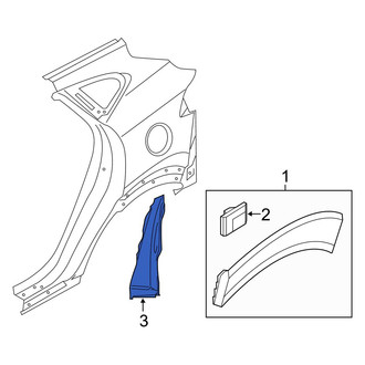 Hyundai OE - Rear Mud Flap