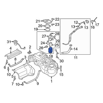 Hyundai OE - Fuel Pump and Sender Assembly