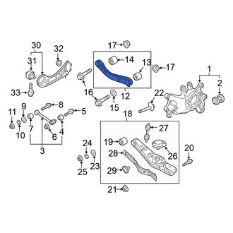 Hyundai OE - Rear Upper Suspension Control Arm