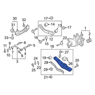Hyundai OE - Front Left Suspension Control Arm