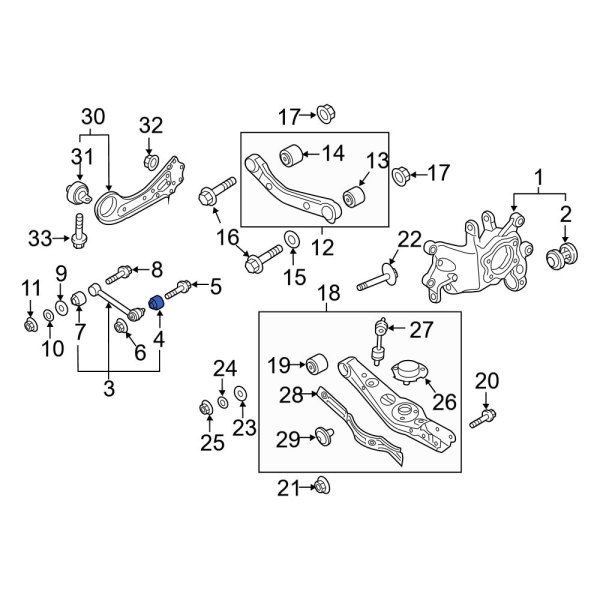 Suspension Lateral Arm Bushing