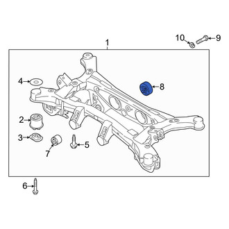 Hyundai OE - Rear Suspension Crossmember Insulator