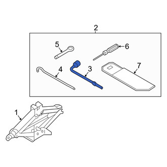 Hyundai OE - Wheel Lug Wrench