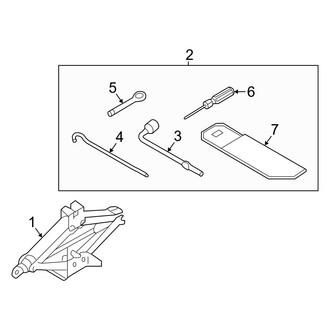 Hyundai OE - Rear Body & Floor - Jack & Components (Gas)