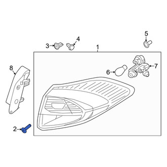 Hyundai OE - Engine Air Intake Hose Screw