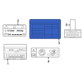 Hyundai OE - Tire Information Label