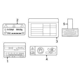 Hyundai OE - Information Labels - Labels