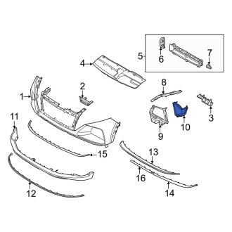 Hyundai OE - Front Right Brake Air Duct