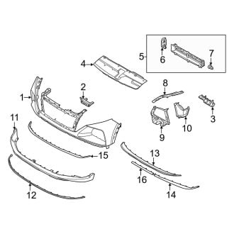 2025 Hyundai Tucson OEM Bumpers - Front & Rear | CARiD