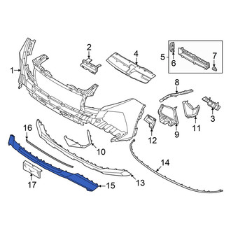 Hyundai OE - Front Lower Bumper Trim
