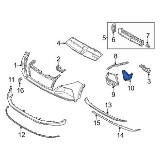 Hyundai OE - Front Right Brake Air Duct