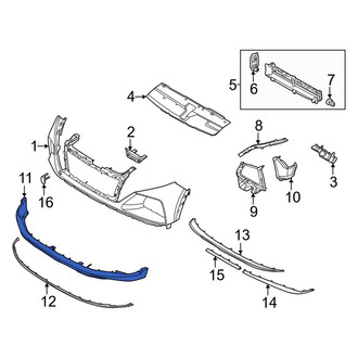 Hyundai OE - Front Lower Bumper Cover