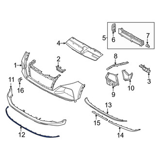 Hyundai OE - Front Spoiler
