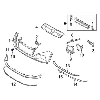 Hyundai OE - Front Tow Eye Cap