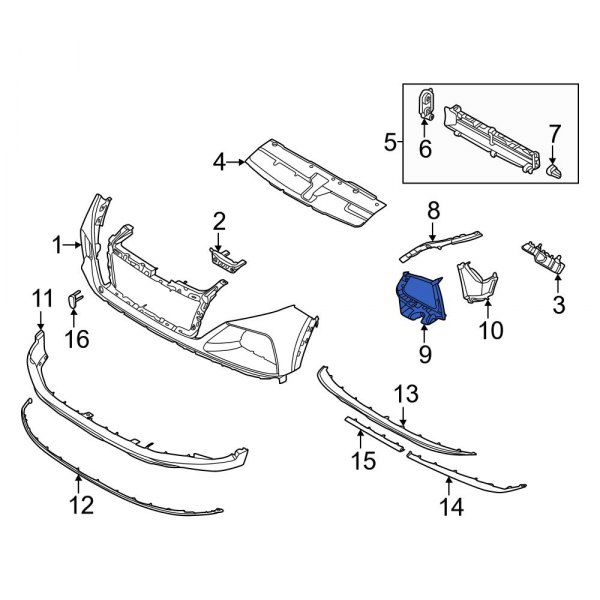 Headlight Molding