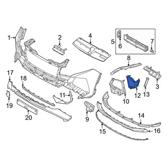 Hyundai OE - Front Right Inner Brake Air Duct