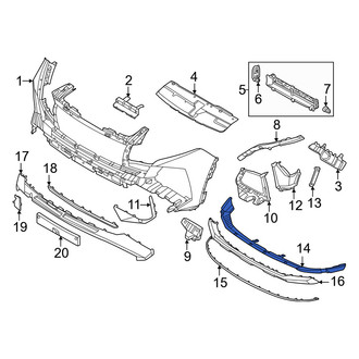 Hyundai OE - Front Lower Bumper Cover