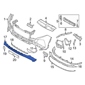 Hyundai OE - Front Lower Bumper Trim