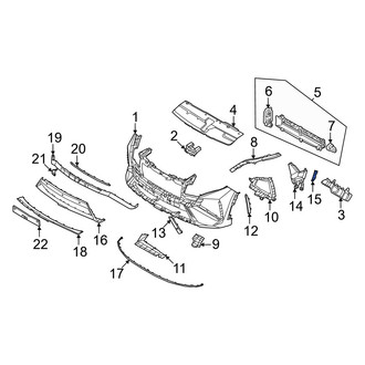 Hyundai OE - Front Left Outer Brake Air Duct