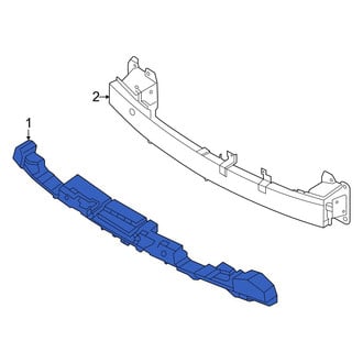 Hyundai OE - Front Bumper Impact Absorber