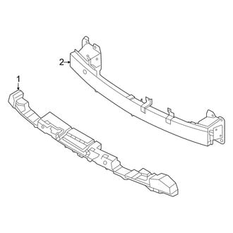 Hyundai OE - Front Bumper & Grille - Bumper & Components (Mount Components)