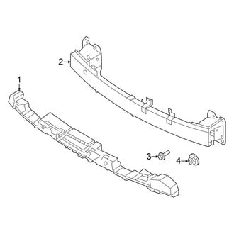 Hyundai OE - Front Bumper & Grille - Bumper & Components (Mount Components)