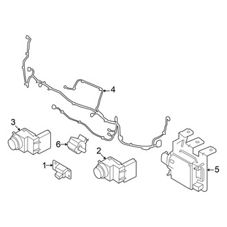 Hyundai OE - Front Bumper & Grille - Electrical Components