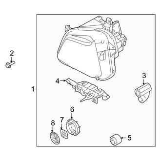 Hyundai OE - Front Lamps - Headlamp Components
