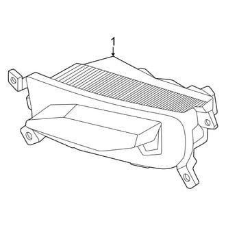 Hyundai OE - Front Lamps - Daytime Running Lamp Components (Lower)