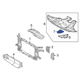 Hyundai OE - Front Radiator Support Access Cover