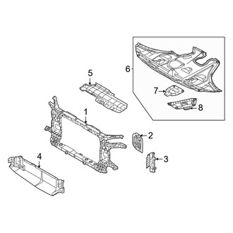 Hyundai OE - Radiator Support