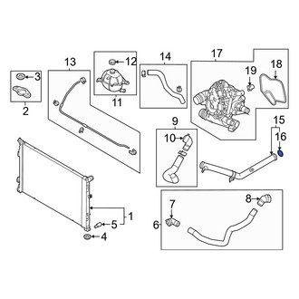Hyundai OE - Engine Coolant Pipe O-Ring