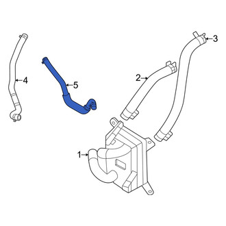 Hyundai OE - Lower Radiator Coolant Hose