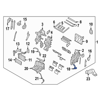 Hyundai OE - A/C Evaporator Temperature Sensor