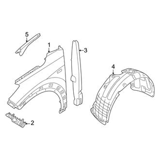 Hyundai OE - Fender & Components (1.6L)