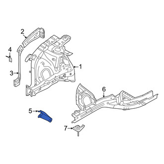 Hyundai OE - Right Fender Bracket