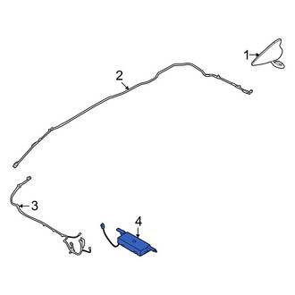 Hyundai OE - GPS Navigation System Antenna